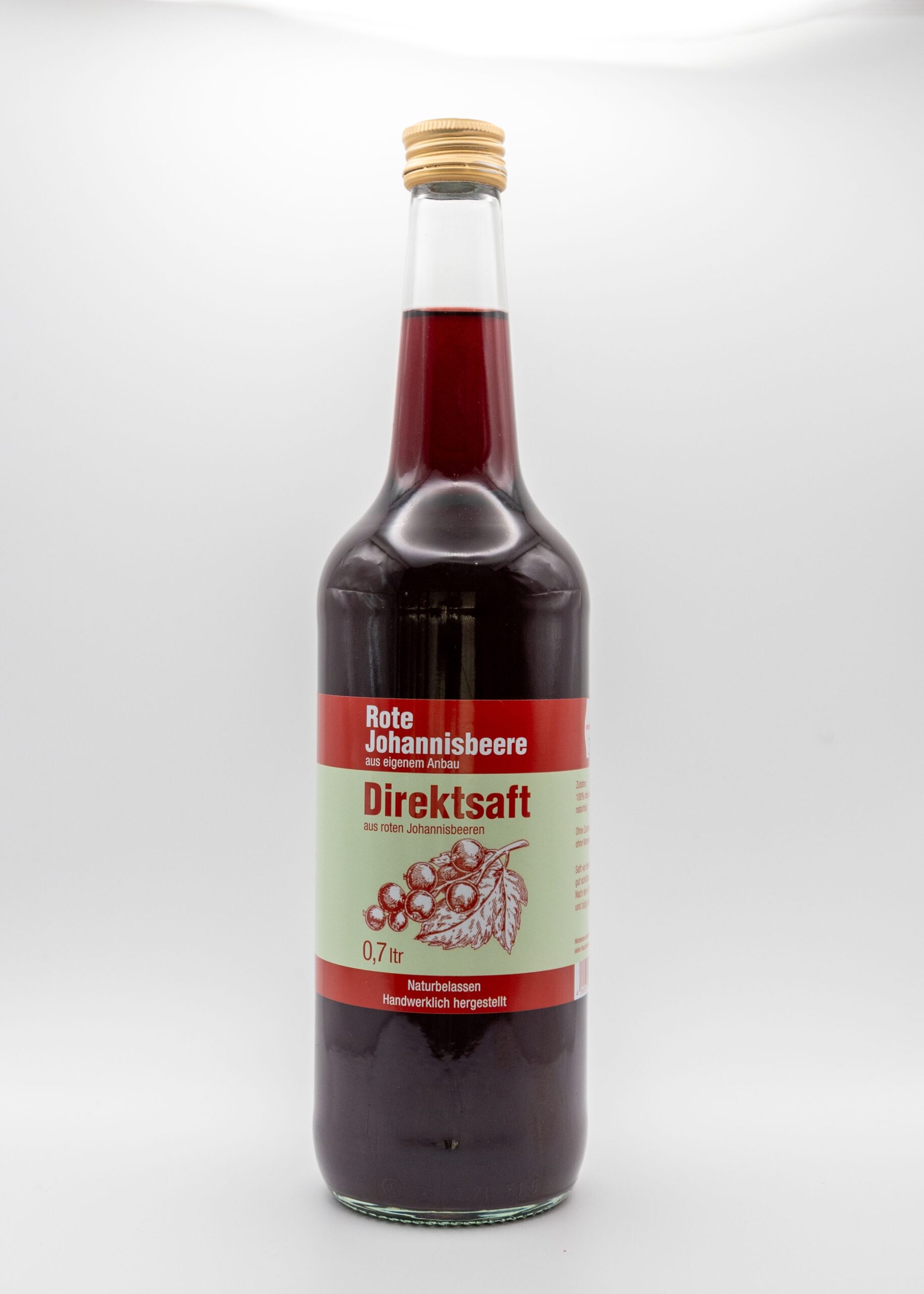 Rote Johannisbeere Direktsaft 700 ml