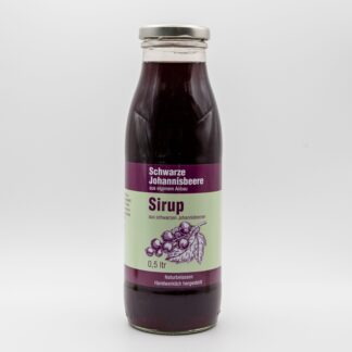 Schwarze Johannisbeere Sirup 500 ml