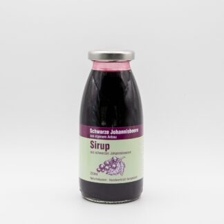 Schwarze Johannisbeere Sirup 250 ml