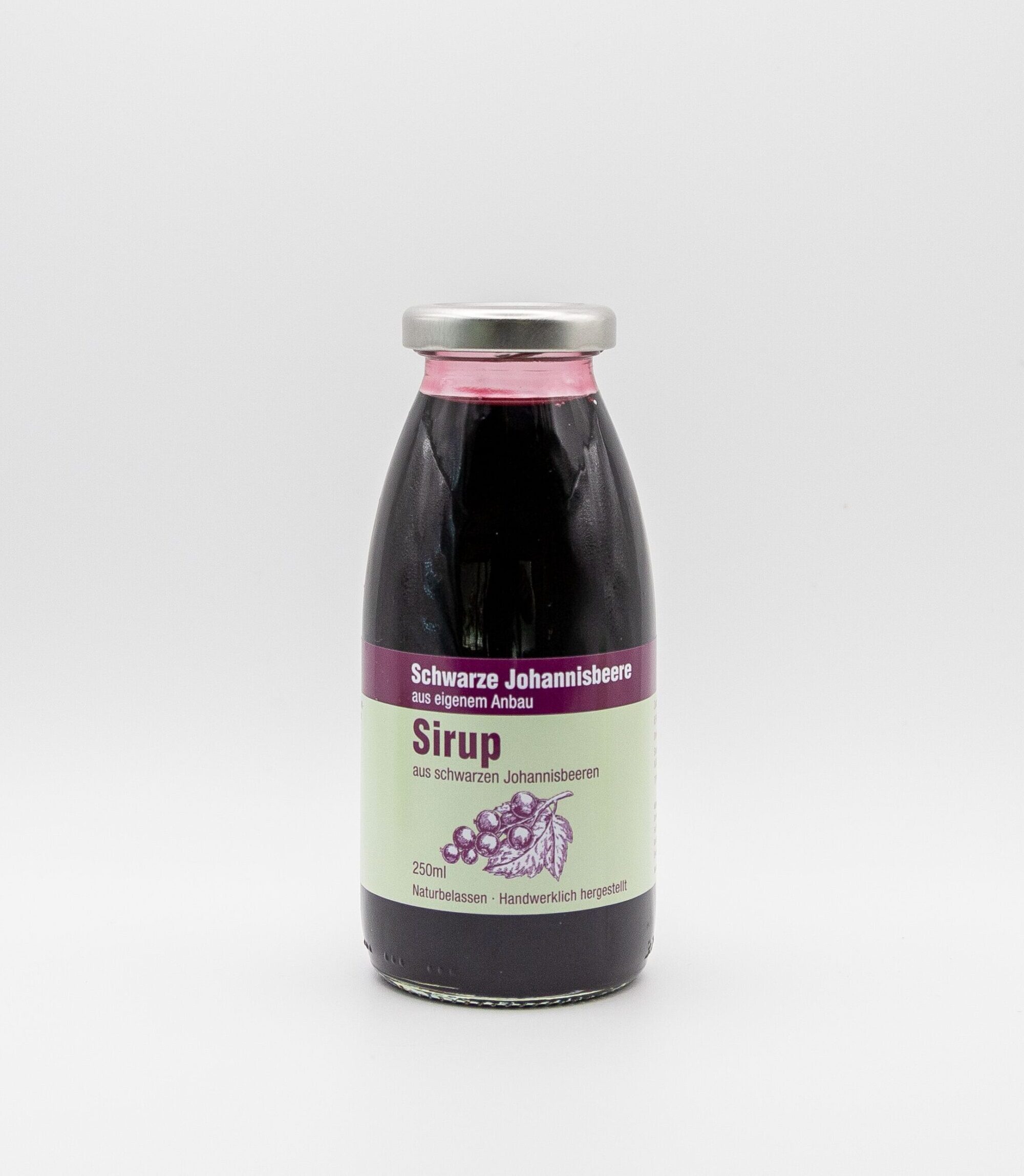 Schwarze Johannisbeere Sirup 250 ml