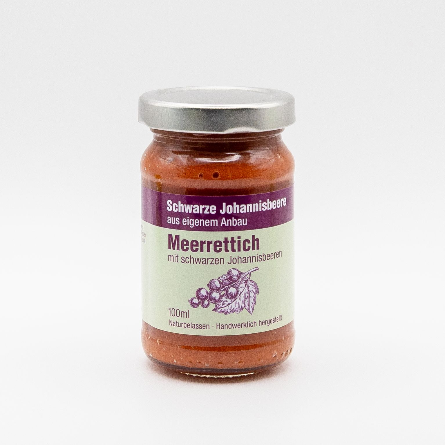 Schwarze Johannisbeere Meerrettich 100 ml