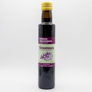 Schwarze Johannisbeere Balsamessig 250 ml