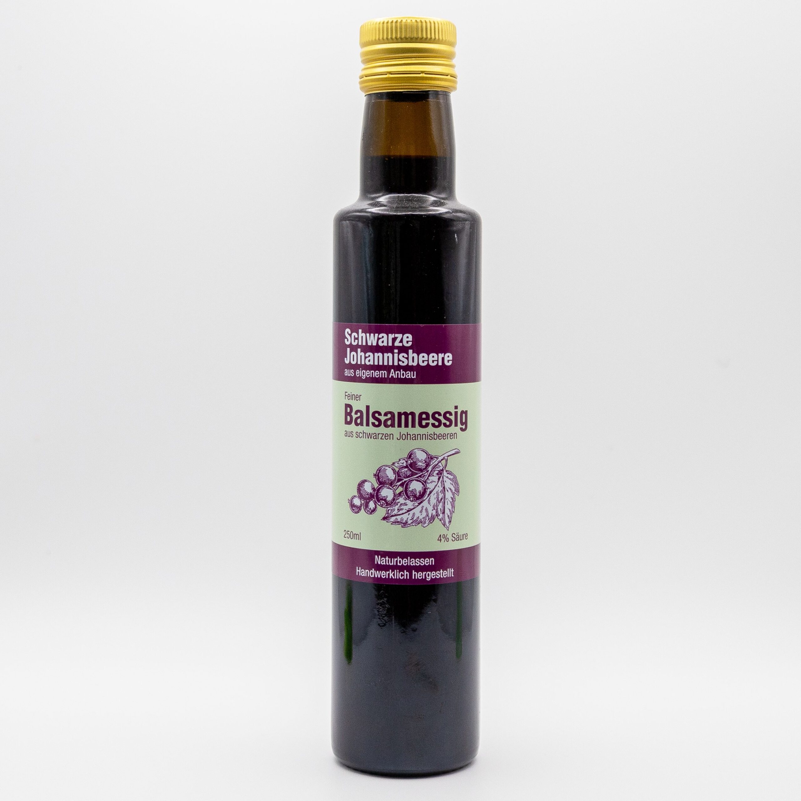 Schwarze Johannisbeere Balsamessig 250 ml