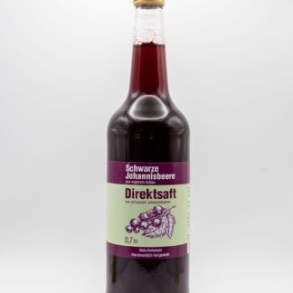 Schwarze Johannisbeere Direktsaft 700 ml