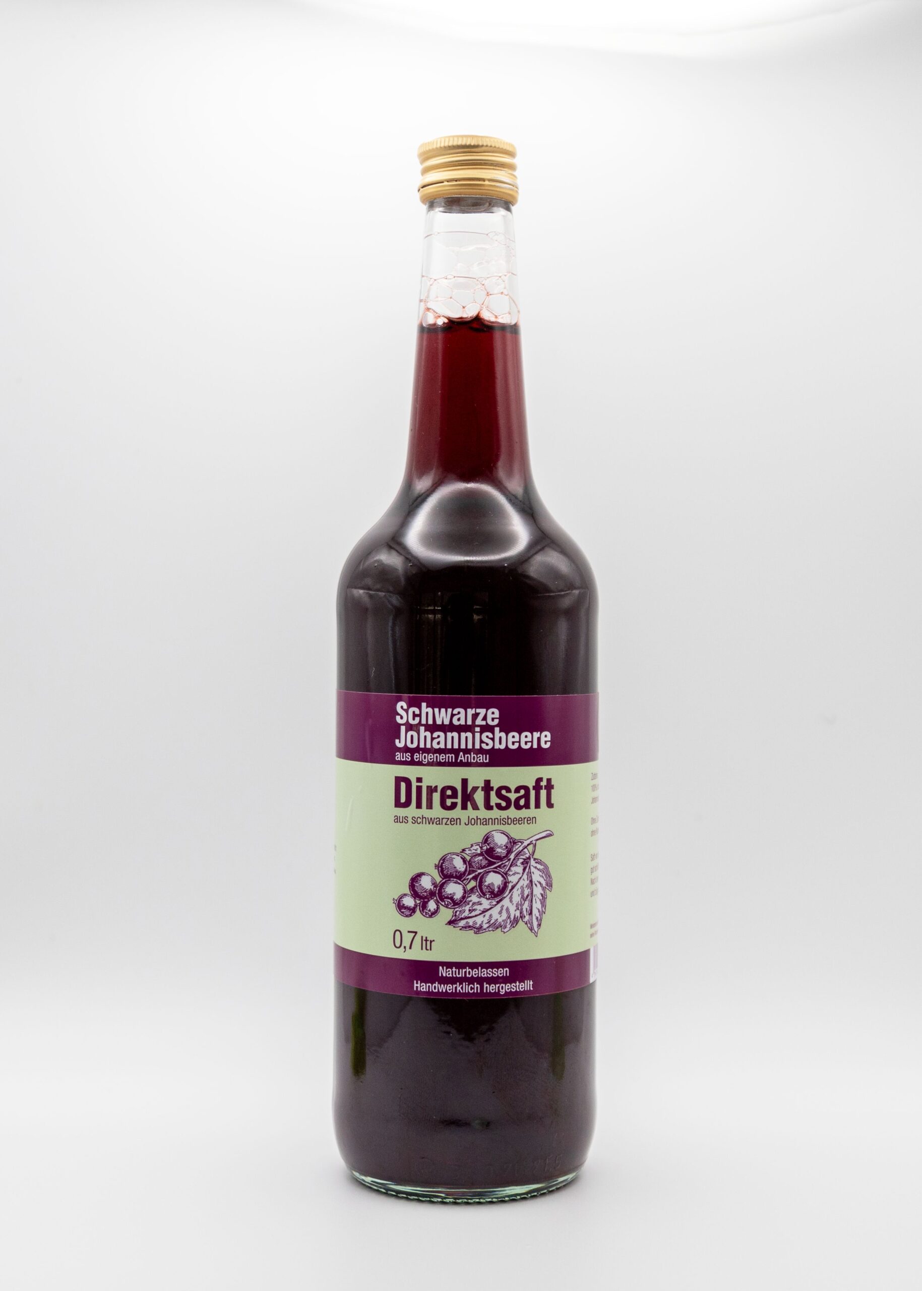 Schwarze Johannisbeere Direktsaft 700 ml