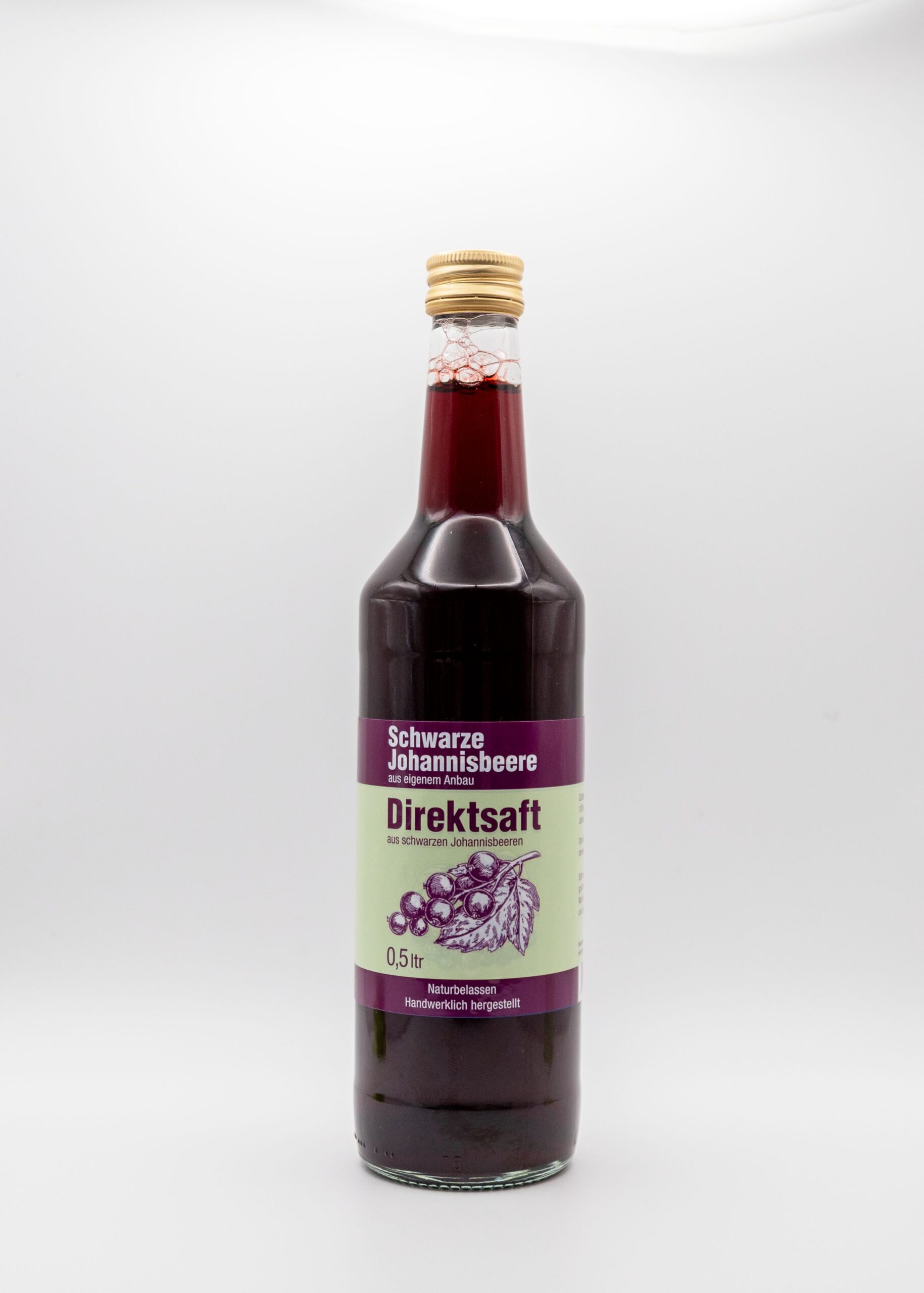 Schwarze Johannisbeere Direktsaft 500 ml